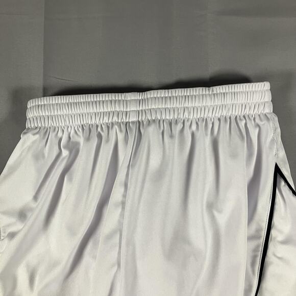 AAU Track Field Cross Country Shorts Youth Medium White Dynasty Athletic Running - Picture 10 of 10